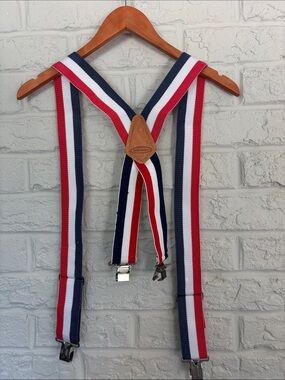 McGuire Nicholas Patriotic Unisex Heavy Duty Suspenders